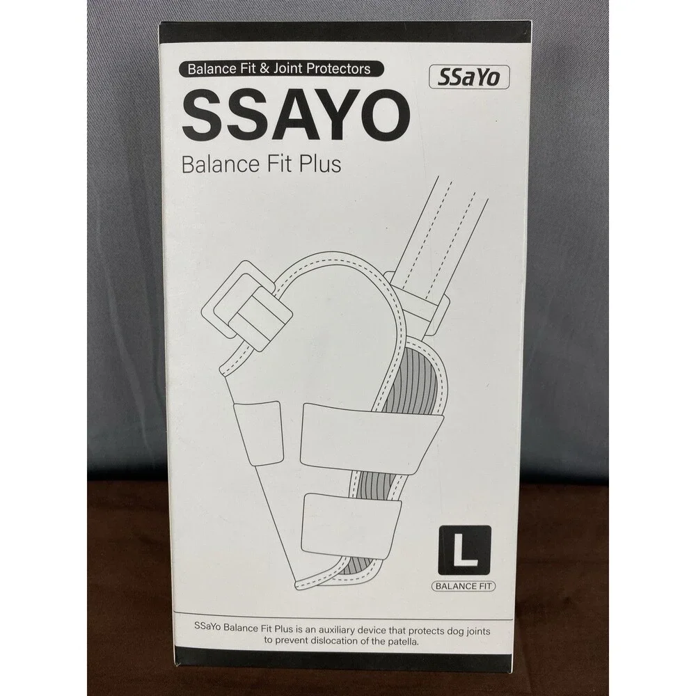 Ssayo Dog Leg Braces For Back Left Leg Large Adjustable Straps and Belt